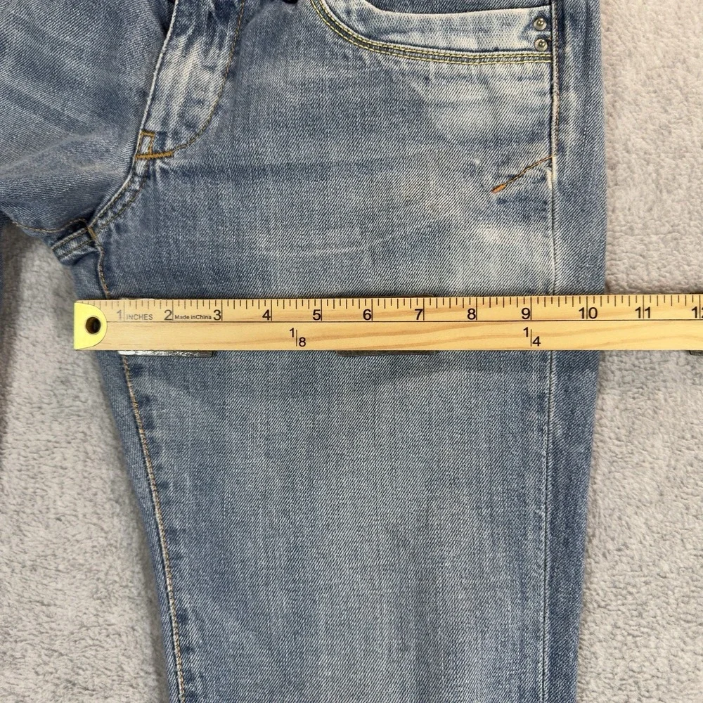 DIESEL Jeans Womens 28x31 Blue RONHAR BOOTCUT Low Rise Zip Fly Cowgirl Italy‎